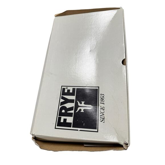 Frye Womens 8.5M Steffi Harness Brown Knee High Leather Pull On Riding Boots New - Picture 12 of 13